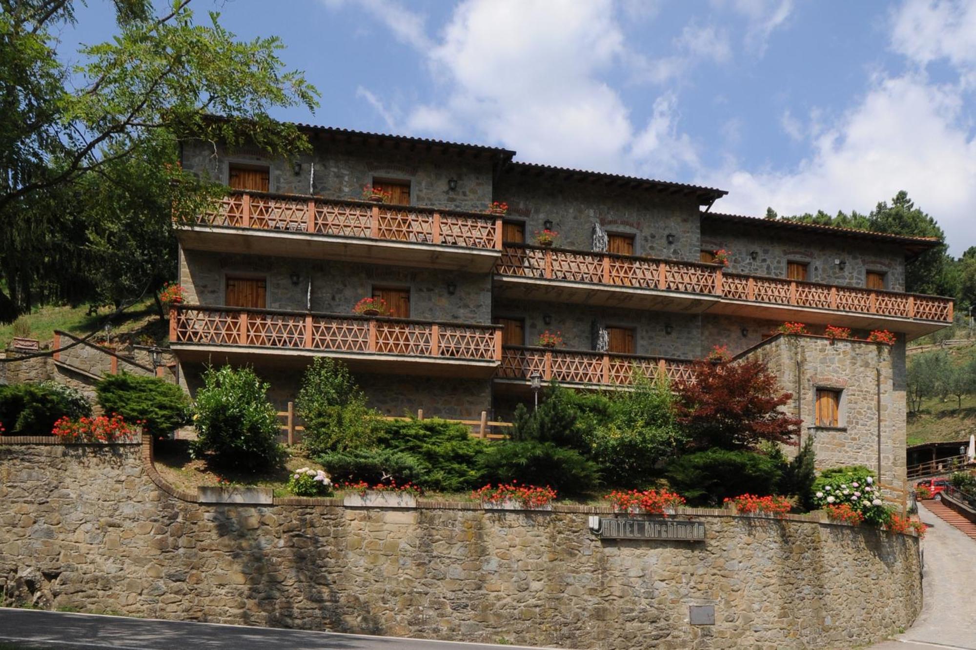 Hotel Archimede Reggello Bagian luar foto